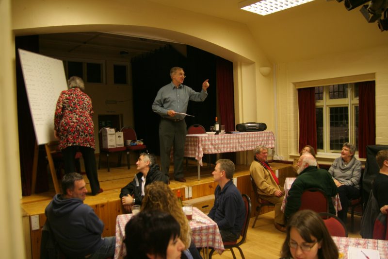 Barford CC Quiz night 2013 as it happened